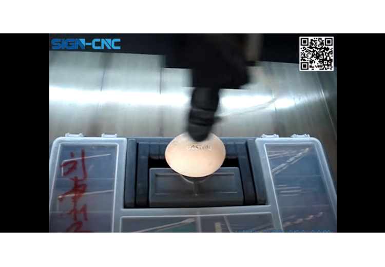 SIGN-CNC 激光雕刻鸡蛋